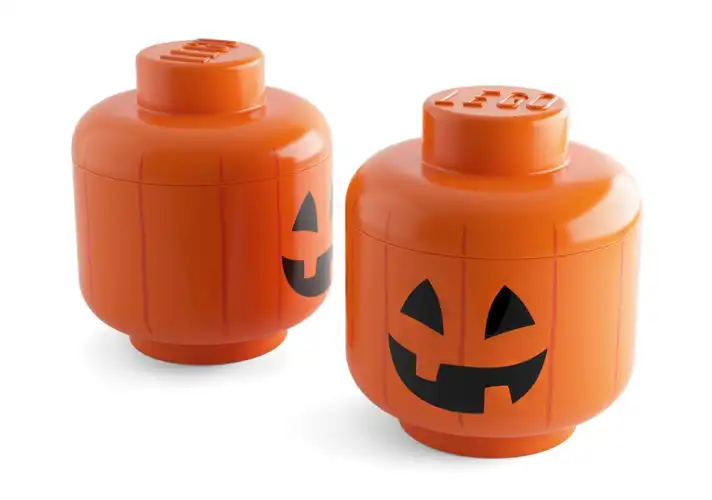 模漾网-1P-乐高存储头-Pumpkin Storage Head by Lego