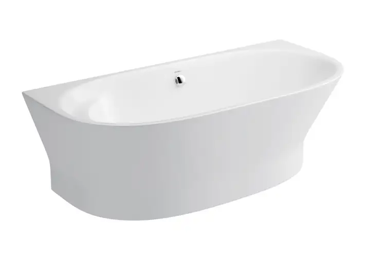 模漾网-1P-陶瓷靠墙款浴缸-Cape Cod Bathtub Back to Wall by Duravit