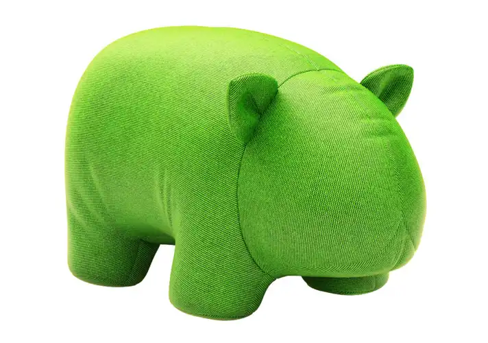 模漾网-1P-袋熊毛绒玩具-Wombat Plush Toy by Les Basic