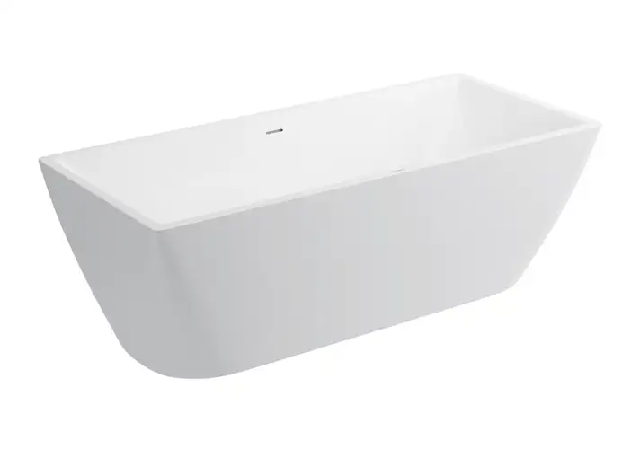 模漾网-1P-独立式陶瓷方形浴缸-DuraSquare Bathtub Freestanding by Duravit