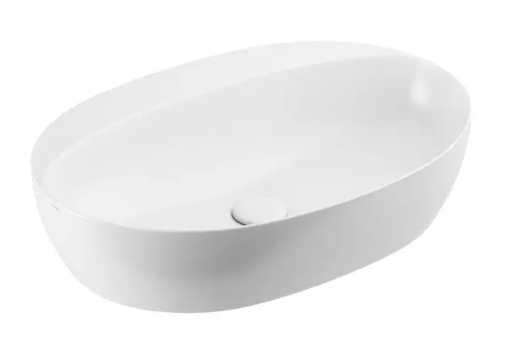 模漾网-1P-陶瓷台面式洗脸盆-Elegance Circle ECI M Counter Washbasin by Azzurra