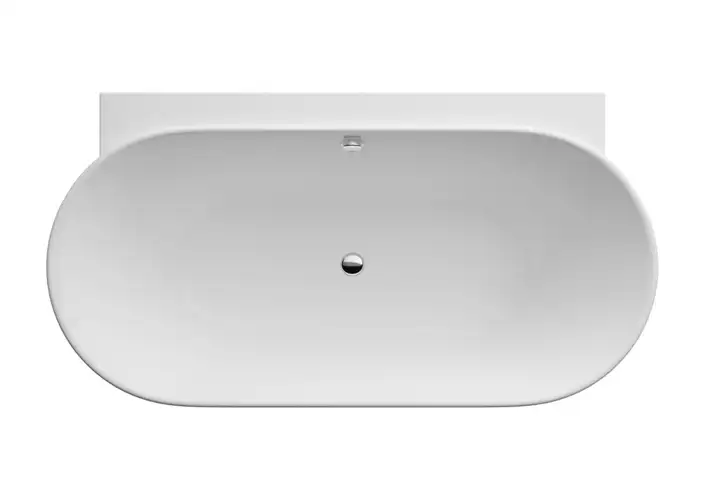模漾网-1P-陶瓷浴缸靠墙安装款-Luv Bathtub Back To Wall by Duravit