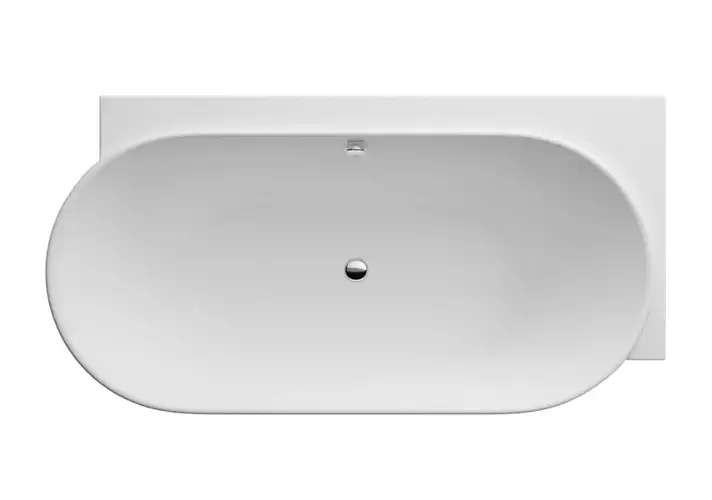 模漾网-1P-陶瓷浴缸靠墙安装款-Luv Bathtub Corner by Duravit