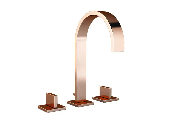 模漾网-1P-金属三孔水龙头-Mem Three Hole Basin Mixer by DornBracht