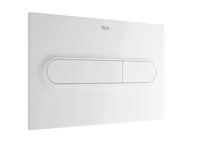 模漾网-1P-双冲水面板-PL1 Dual Flush Plate by Roca