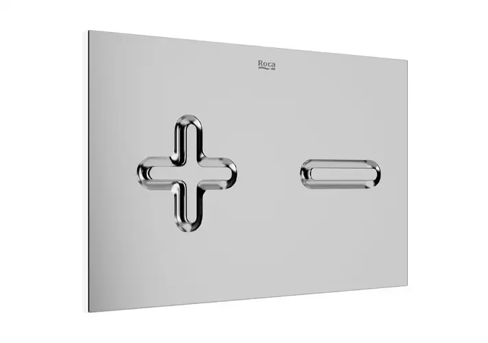 模漾网-1P-PL6双冲水面板-PL6 Dual Flush Plate by Roca
