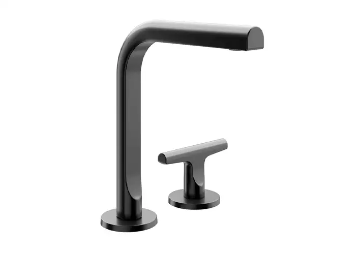 模漾网-1P-帆船系列双孔洗脸盆水龙头-Sailing 2-Hole Washbasin Mixer by Fantini