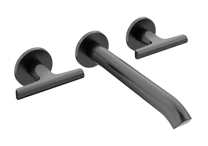 模漾网-1P-帆船系列壁挂式洗脸盆水龙头-Sailing Wall-Mount Washbasin Mixer by Fantini