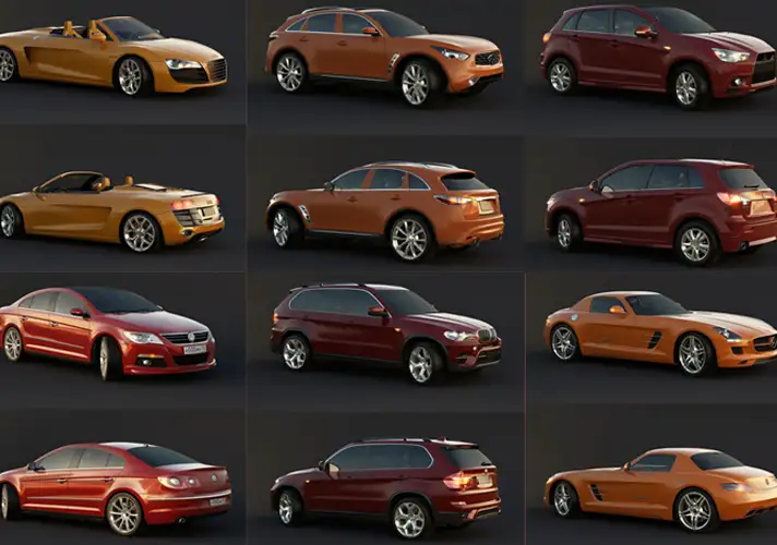 模漾网-35P-汽车模型-Vargov Car 3D-Models (3ds max)