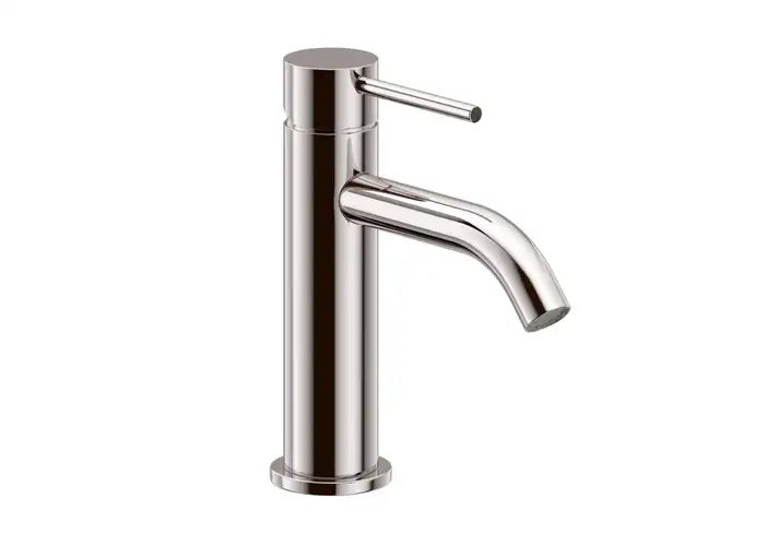 模漾网-1P-斯皮洛钢制洗脸盆水龙头-Spillo Steel Washbasin Mixer by Fima Carlo Frattini