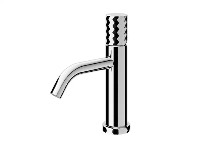 模漾网-1P-不锈钢柱式水龙头-Spillo Tech Wash Basin Mixer XS by Fima Carlo Frattini