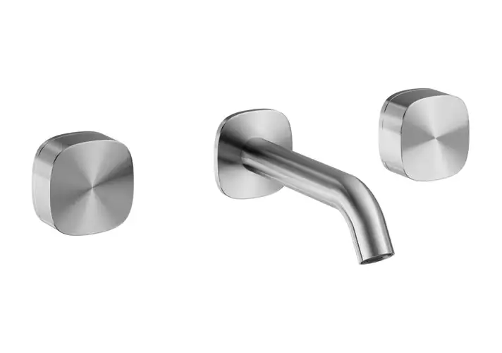 模漾网-1P-双开关洗脸盆水龙头-Super 22 10V Washbasin Mixer by Quadro Design