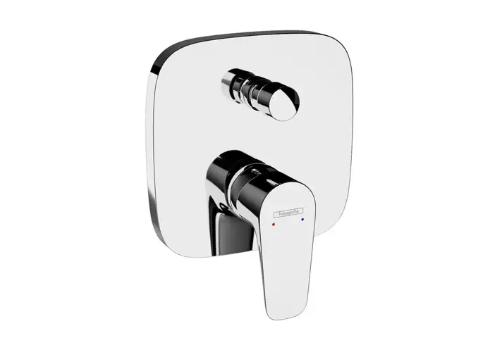 模漾网-1P-汉斯格雅单杆浴缸淋浴开关-Talis E Single Lever Bath Shower Mixer by Hansgrohe