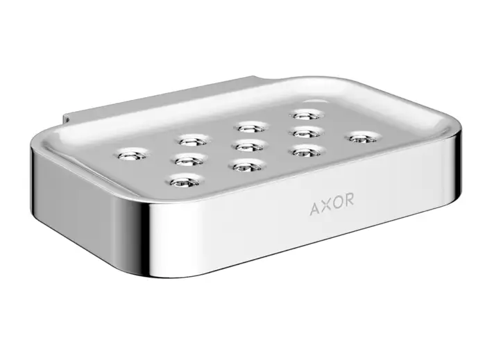 模漾网-1P-UC壁挂式金属皂碟-UC Wall-Mounted Metal Soap Dish by Axor