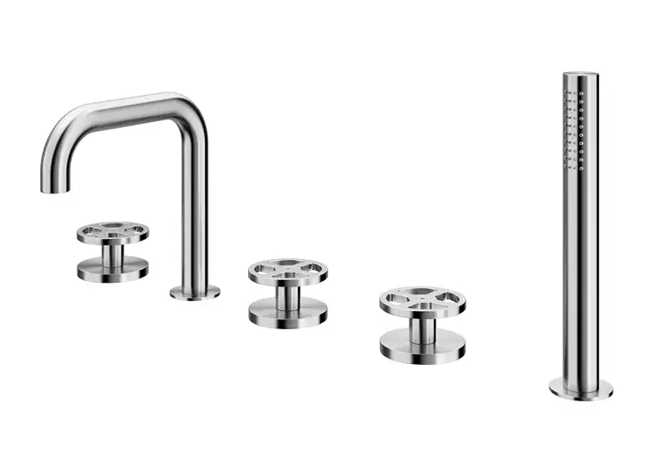 模漾网-1P-浴缸水龙头套装-Valvola02 Bathtub Shower Set 20 98 by Quadrodesign