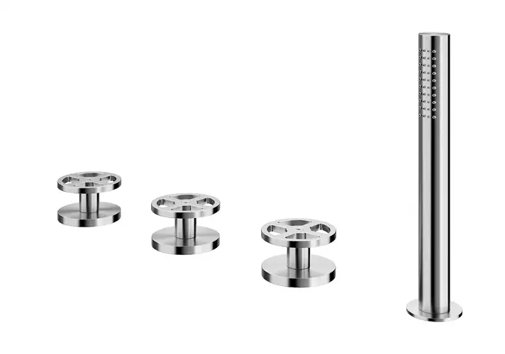 模漾网-1P-浴缸水龙头套装-Valvola02 Bathtub Shower Set 20 99 by Quadrodesign