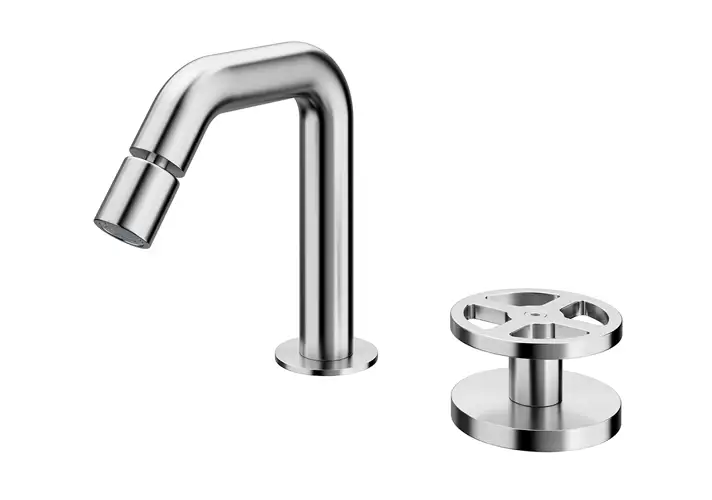 模漾网-1P-不锈钢水龙头套装-Valvola02 Bidet Mixer 20 37 by Quadrodesign