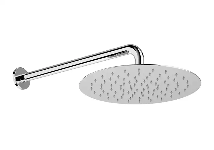 模漾网-1P-劳芬300毫米壁挂式圆形花洒-Wall Flat Round Rain Shower Head 300 mm by Laufen