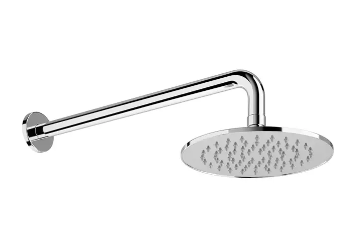 模漾网-1P-劳芬圆形壁挂式花洒头-Wall Round Rain Shower Head 206 and 247 mm by Laufen