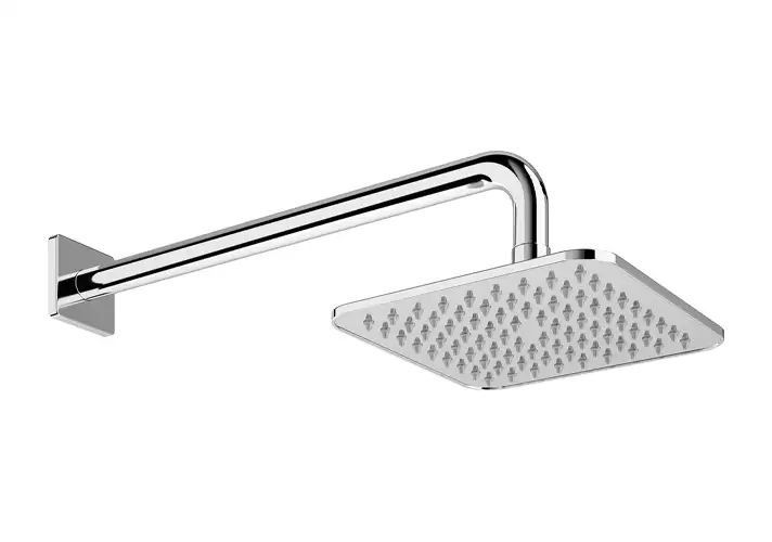 模漾网-1P-劳芬墙面方形花洒头-Wall Square Rain Shower Head 202 and 242 mm by Laufen