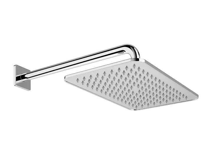 模漾网-1P-劳芬墙面方形花洒头-Wall Square Rain Shower Head 222 x 342 mm by Laufen