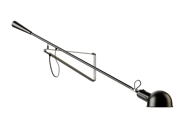 模漾网-1P-265小型黑色壁灯-265 Wall Lamp Small Black by Flos