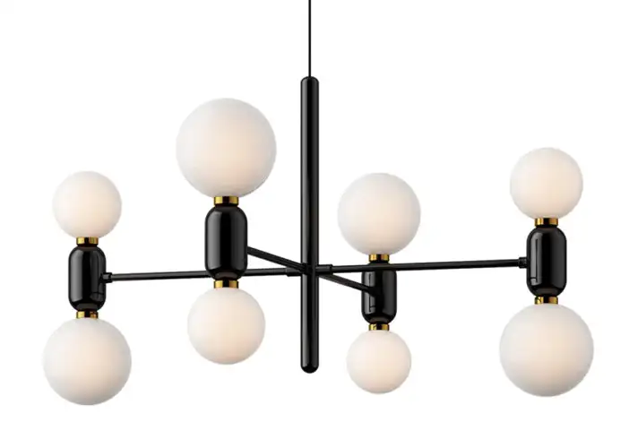 模漾网-1P-Aballs吊灯-Aballs Chandelier 4 by Parachilna