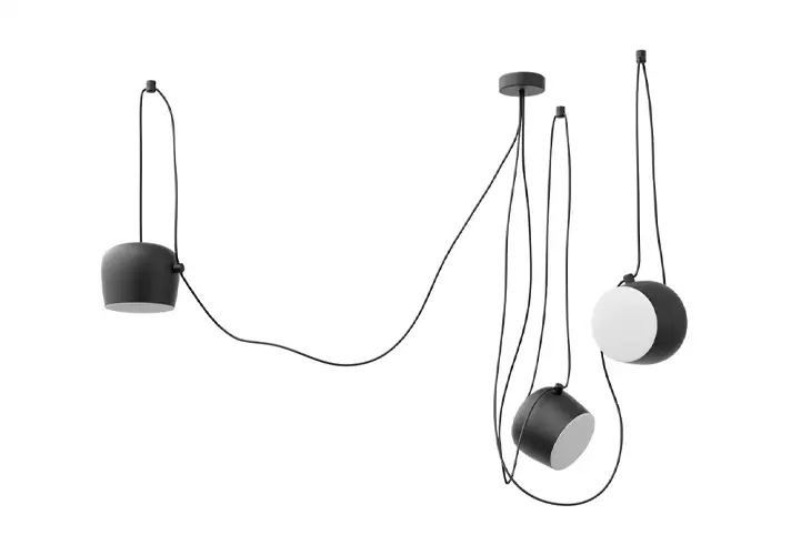 模漾网-1P-Aim LED吊灯-Aim LED Pendant Lamp by Flos