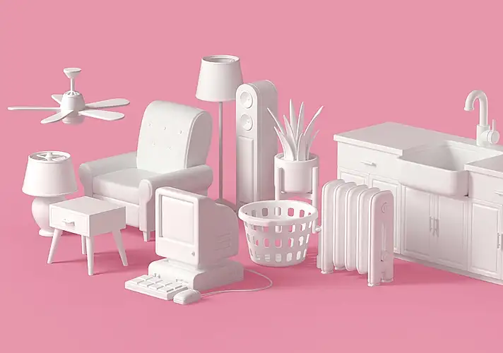 模漾网-52P-GSG-Happy Toolbox-Household-家居模块模型预设包