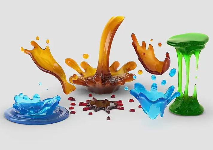 模漾网-45P-GSG-The Happy Toolbox-Splash-液体流体碰撞水流模型预设包