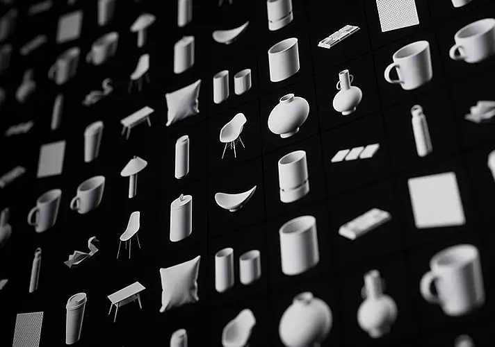 模漾网-21P-GSG Everyday Models-日常杯子椅子器皿-模型预设包