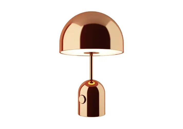 模漾网-1P-铜质贝尔台灯-Bell Table Lamp Copper by Tom Dixon