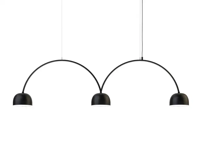 模漾网-1P-上下移动弓形LED吊灯-Bob Bow LED Pendant Lamp by Zero