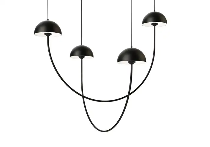 模漾网-1P-弓形吊坠灯-Champignon Pendant Light 2 by Luxcambra
