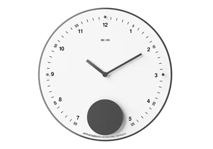 模漾网-1P-壁挂式时钟-Appuntamento Wall-Mounted Clock by Rexite