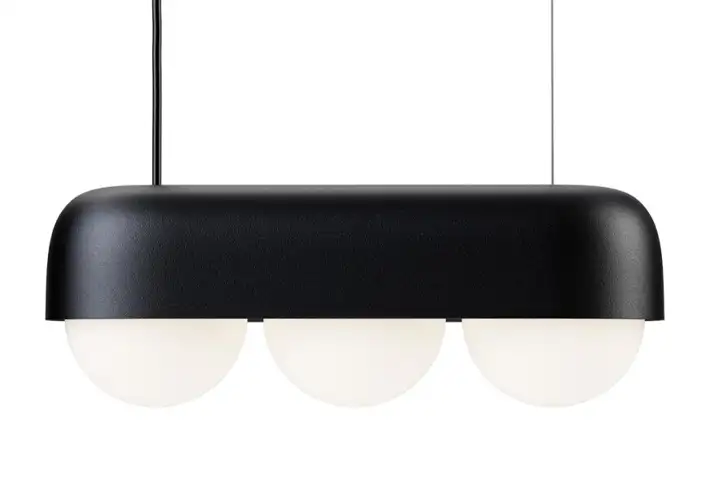 模漾网-1P-多灯头悬吊式照明吊灯-Dice Suspension M-3 Light by tossB