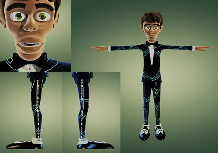 模漾网-1P-角色绑定预设-MAXON Character-C4D工程