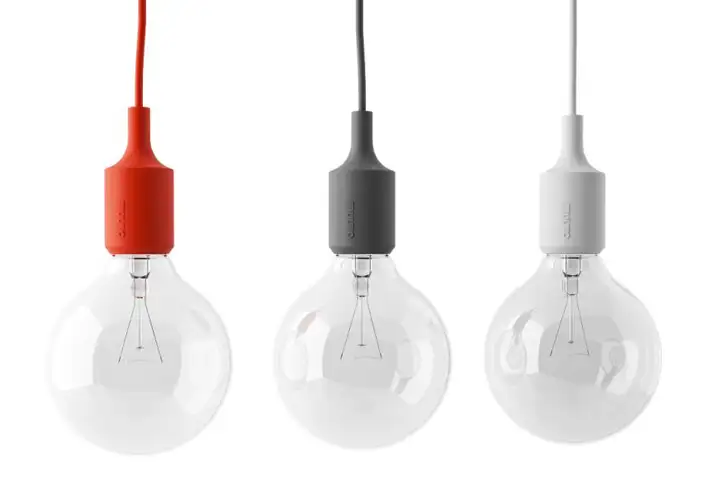 模漾网-1P-现代北欧风吊灯-E27 Pendant Lamp by Muuto