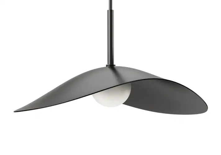 模漾网-1P-黑色金属大型吊灯-Fuji Pendant Lamp Large by Norr11