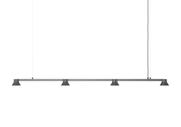 模漾网-1P-线条简洁设计线性吊灯-Hat Linear Pendant Lamp by Normann Copenhagen