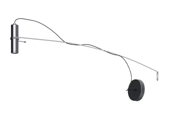 模漾网-1P-简约风格钢材材质LED壁灯-Hold Led Steel Wall Lamp by Luxcambra