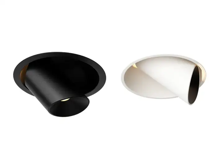 模漾网-1P-采用空心设计LED射灯-Hollow Led Spot by Modular Lighting Instruments