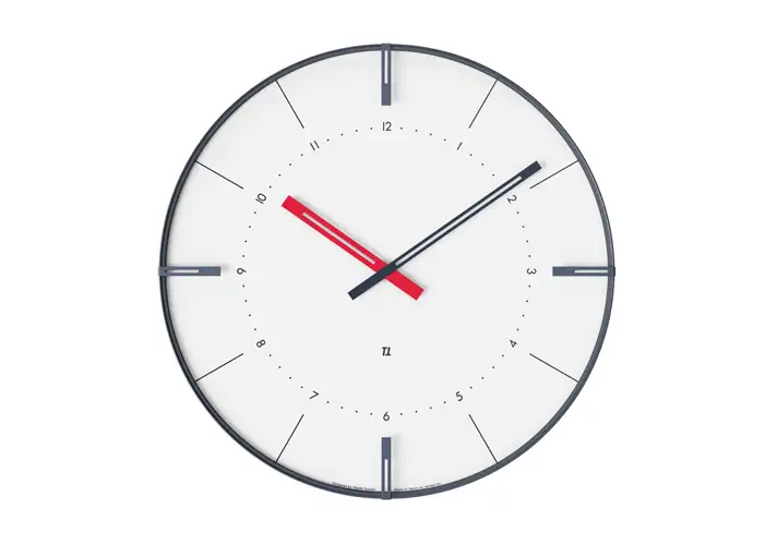 模漾网-1P-挂钟-Clip Wall Clock by Lemnos