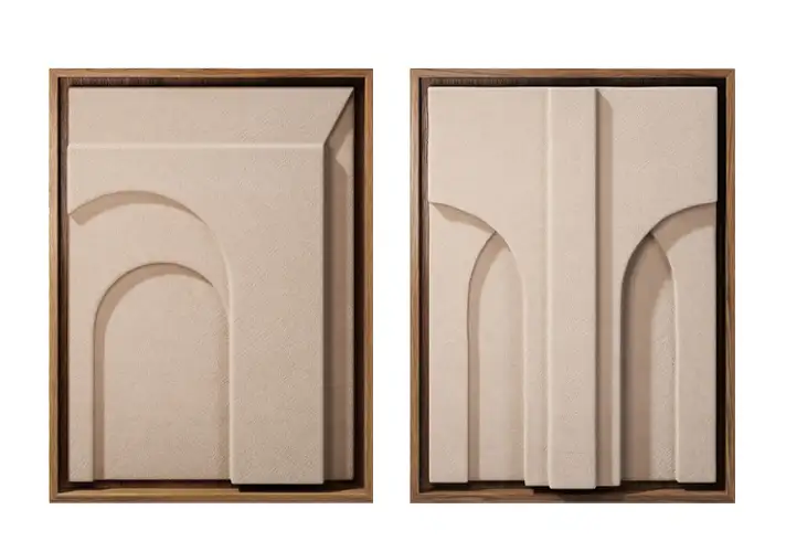 模漾网-2P-拱门浮雕艺术品-Archway Relief  Artwork by Natasja Lykke