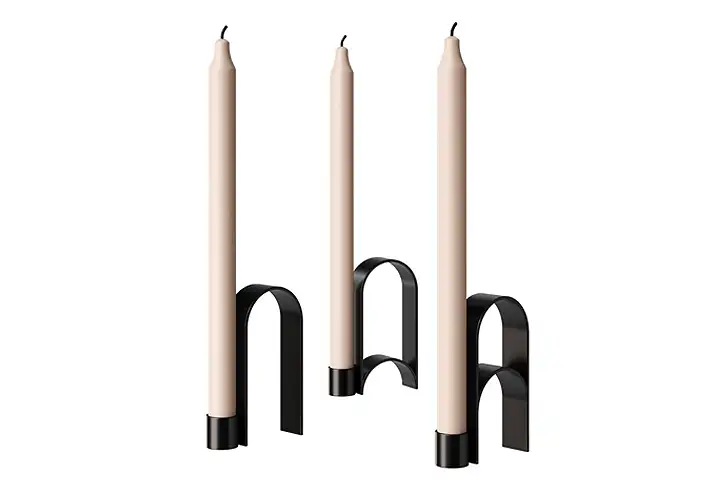 模漾网-1P-拱形烛台-Arch Candleholder by Kristina Dam Studio