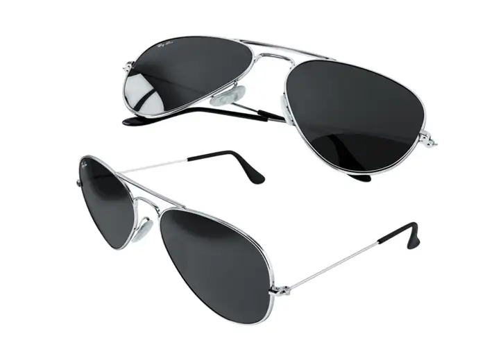 模漾网-1P-飞行员太阳镜-Aviator Sunglasses by RayBan