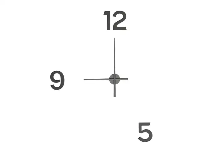 模漾网-1P-墙壁时钟-bFRIENDS Wall Clock by Bene