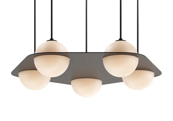 模漾网-1P-Laurent系列几何形状玻璃球吊灯-Laurent 04 Pendant Lamp by Lambert