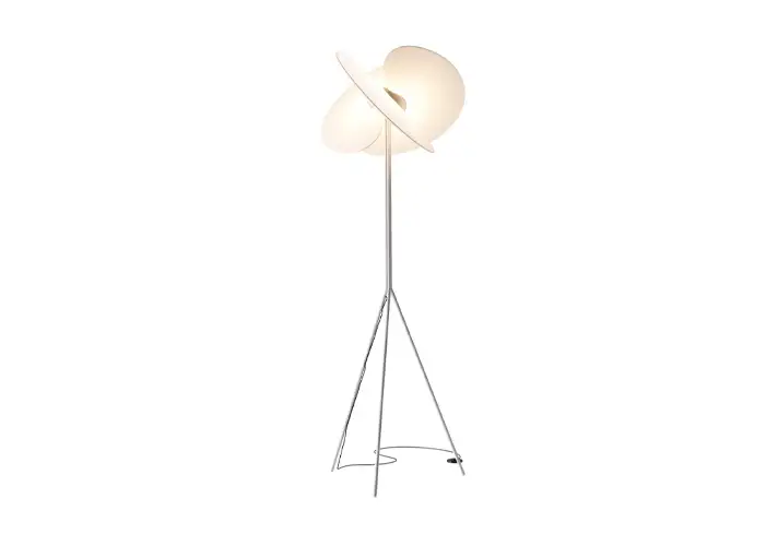 模漾网-1P-三角架LED可调光落地灯-Levante Led Dimmable Floor Lamp by Luceplan