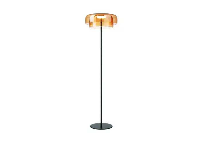 模漾网-1P-简约时尚玻璃落地灯-Levels Glass Floor Lamp by Leds C4